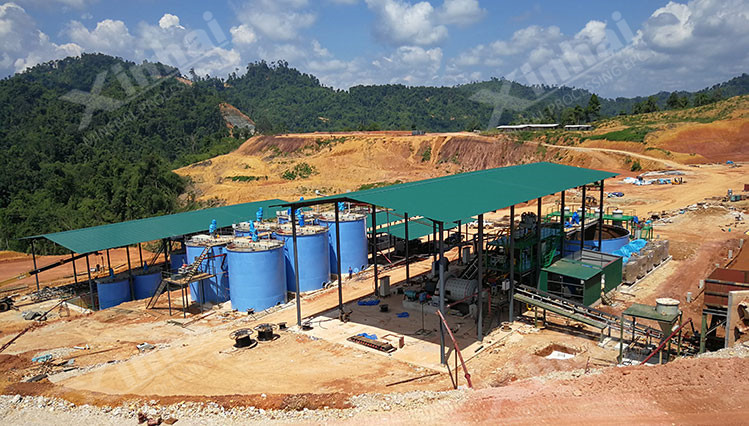 Проект золотообогатительной фабрики с производительностью 700т /д в Малайзии (CIL)