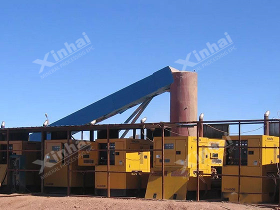 Проект строительства золотой обогатительной фабрики 1000t/d в Монголии