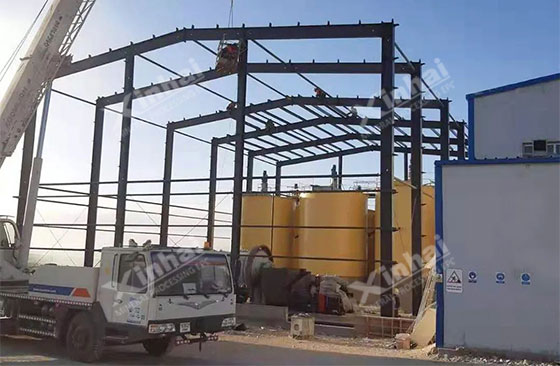 Проект реконструкции золотой обогатительной фабрики 360 t/d в Монголии