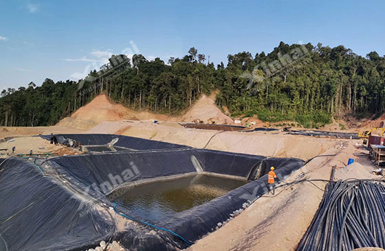 Проект строительства золотой обогатительной фабрик 700t/d в Индонезии